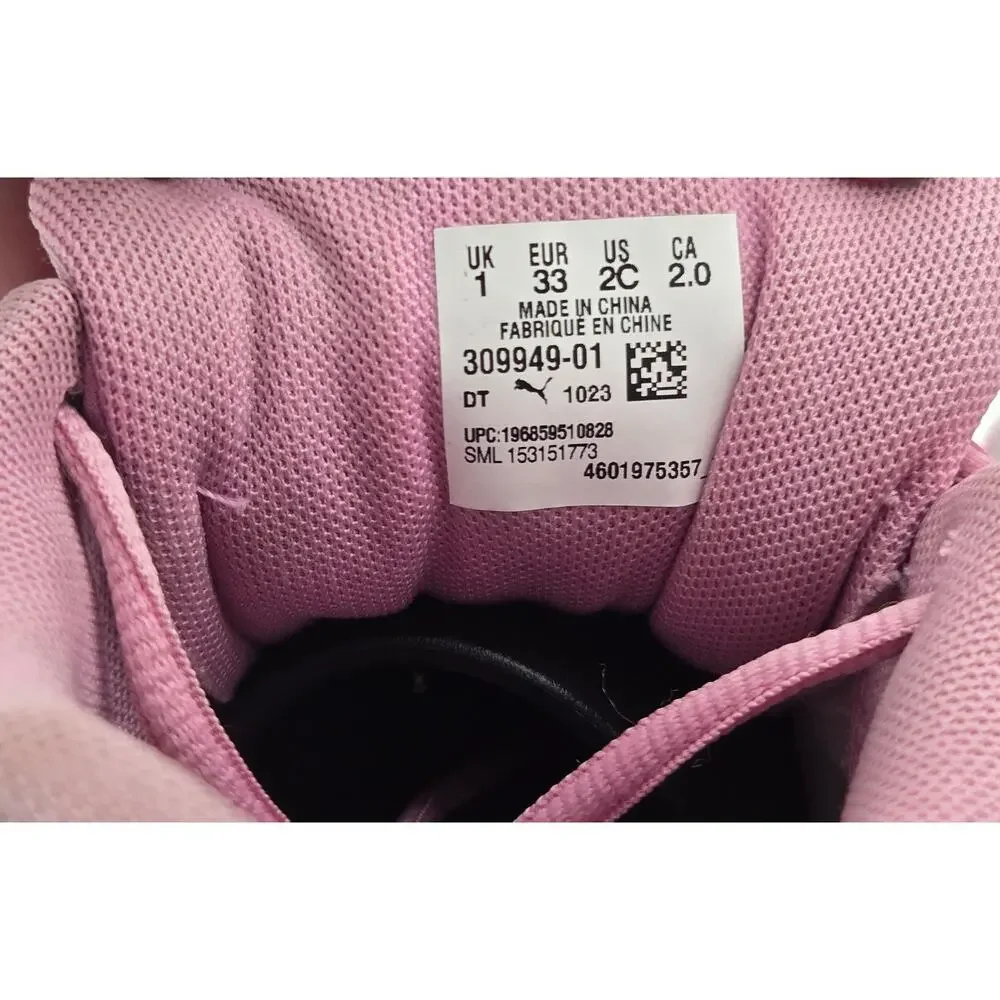Puma MB.01 LaMelo Ball Iridescent Sneakers Toddler Size 2C Pink Basketball Shoes